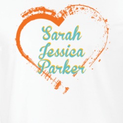 Heart Sarah Jessica Parker Celebrity T Shirt 18471520