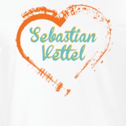 Heart Sebastian Vettel Celebrity T Shirt 18471530