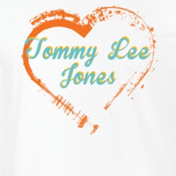 Heart Tommy Lee Jones Celebrity T Shirt 18471563