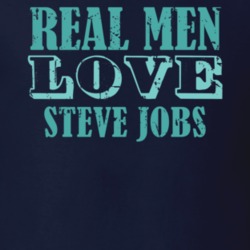 Real Men Love Steve Jobs Celebrity T Shirt 18471591