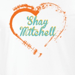 Heart Shay Mitchell Celebrity T Shirt 18471593