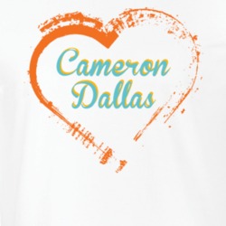 Heart Cameron Dallas Celebrity T Shirt 18471604