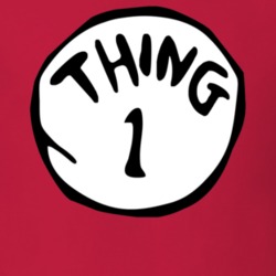 Thing 1 Dr Seuss Funny T Shirt 21343928
