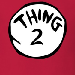 Thing 2 Dr Seuss Funny T Shirt 21344248