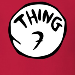 Thing 7 Dr Seuss Funny T Shirt 21344368