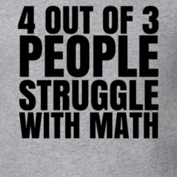 4 Out Of 3 People Struggle With Math Tim Duncan Funny Dad Joke T Shirt 21559297