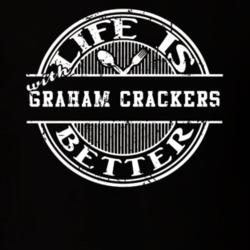 Life Is Better With Graham Crackers Funny Favorite Food T Shirt 22759651