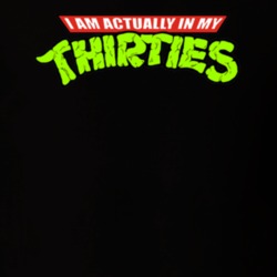 I'm Actually In My Thirties Funny Ninja Turtle T Shirt 27230542