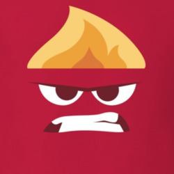Anger Inside Out Funny Movie Costume Party T Shirt 33603416