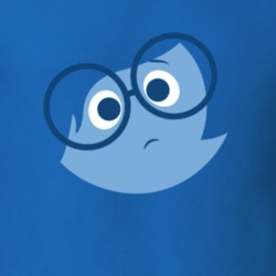 Sadness Inside Out Funny Movie Costume Party T Shirt 33603419
