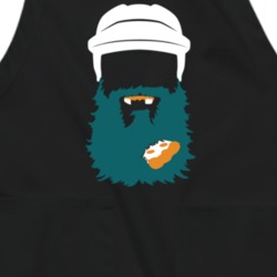 Brent Burns Pizza Beard San Jose Hockey Fan Apron 37301464