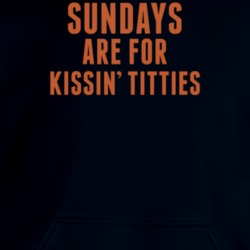 Mitch Trubisky Era Sundays Are For Kissin' Titties Hoodie 37301545