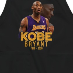 Legendary Koby Bryant Los Angeles Basketball Star 2020 Apron 37436976