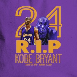 Rip Koby Bryant Los Angeles Basketball Star Legend 2020 Sports Totebag 37436981