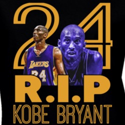 Rip Koby Bryant Los Angeles Basketball Star Legend 2019 To 2020 Sports Ladies T Shirt 37436983