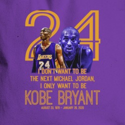 Rip Koby Bryant Quote Dunk Los Angeles Basketball Star Legend 24 Sports Totebag 37436996