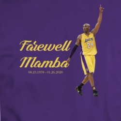 Farewell, Mamba, Kobe, Basketball Lovers, Purple, Apparel, T Shirt 37438402