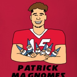 Patrick Ma Gnomes Mahomes Funny Parody American Football Kansas City Team T Shirt 37709995