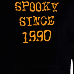 Spooky Since 1990 Birth Year Funny Halloween Cool Hoodie 37762423