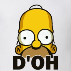 Homer Simpson DOH Funny TV Show Character T Shirt 8676810