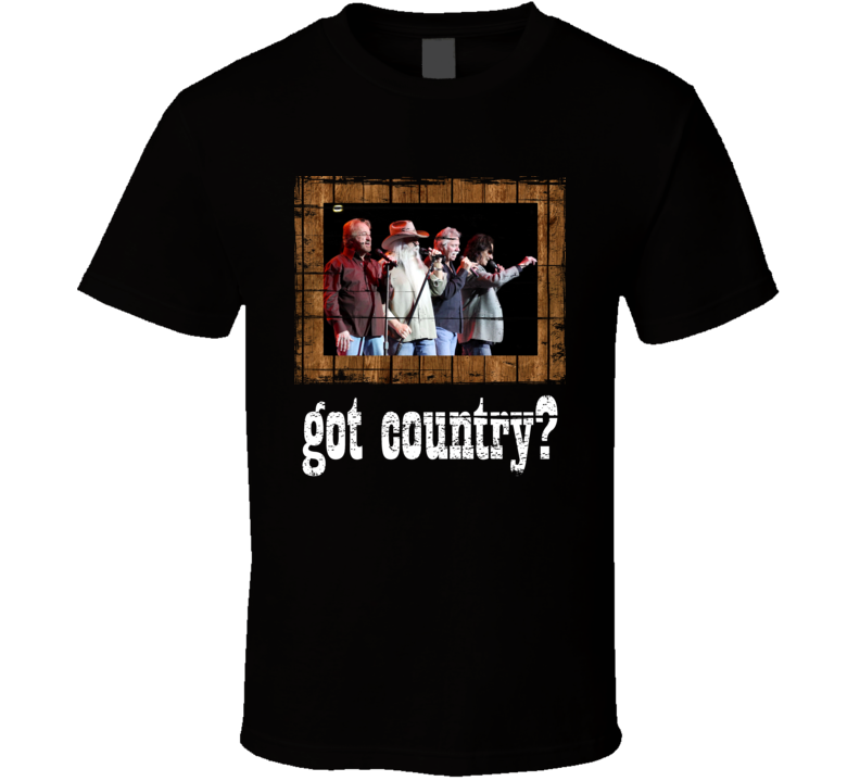 The Oak Ridge Boys Got Country Distressed Image T Shirt The Oak Ridge Boys Got Country Distressed Image T Shirt