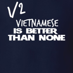 Half Vietnamese Is Better Than None Funny Nationality T Shirt 12043911