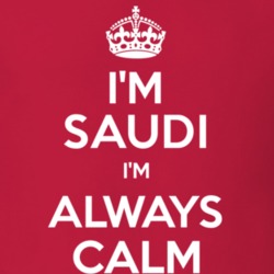 Im Saudi Im Always Calm Nationality T Shirt 12503817