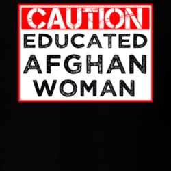 Caution Sign Educated Afghan Woman Proud Smart Nationality T Shirt 14525792