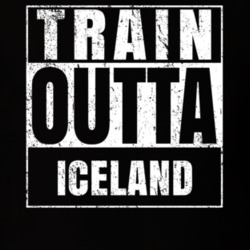 Train Outta Iceland Country World Straight Outta Parody Crossfit Boxing MMA T Shirt T Shirt 19336742