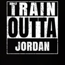 Train Outta Jordan Country World Straight Outta Parody Crossfit Boxing MMA T Shirt T Shirt 19336766