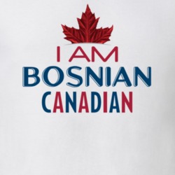 I Am Bosnian Canadian Nationality Pride Molson Beer Slogan Parody T Shirt 20850141