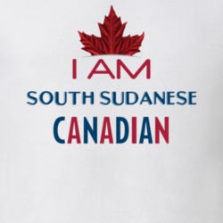 I Am South Sudanese Canadian Nationality Pride Molson Beer Slogan Parody T Shirt 20850893