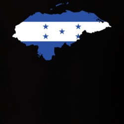 Honduras Country Flag Silhouette Patriotic Nationality T Shirt 30171404