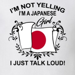 I'm Not Yelling I'm A Japanese Girl I Just Talk Loud National Pride T Shirt 36385640