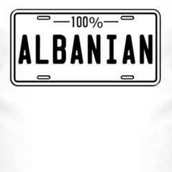 100 Percent Albanian License Plate T Shirt 4440791