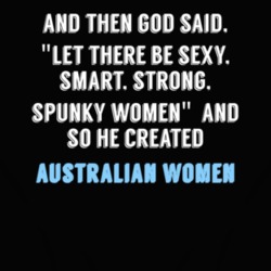 Australian Women God Said Fun T Shirt 4668271