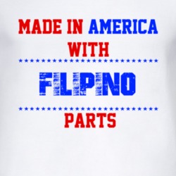 Made In America With Filipino Parts Nationality T Shirt 4940938