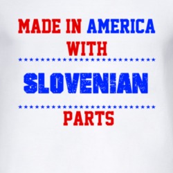 Made In America With Slovenian Parts Nationality T Shirt 4941140