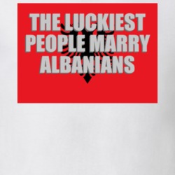Luckiest People Marry Albanian Nationality T Shirt 4955456