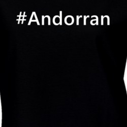 Hashtag Andorran Funny Trending Nationality Party T Shirt 6050658