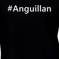 Hashtag Anguillan Funny Trending Nationality Party T Shirt 6050660
