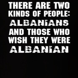 There Are Two Kinds Of People Funny Albanian T Shirt 6781879