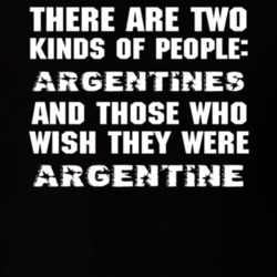 There Are Two Kinds Of People Funny Argentine T Shirt 6781884