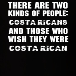 There Are Two Kinds Of People Funny Costa Rican T Shirt 6781918