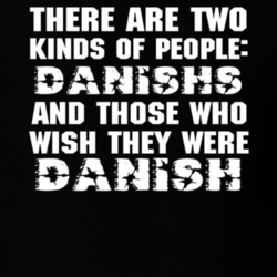 There Are Two Kinds Of People Funny Danish T Shirt 6781924