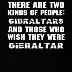 There Are Two Kinds Of People Funny Gibraltar T Shirt 6781947