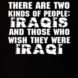 There Are Two Kinds Of People Funny Iraqi T Shirt 6781964