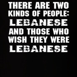 There Are Two Kinds Of People Funny Lebanese T Shirt 6781980