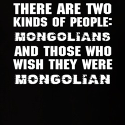 There Are Two Kinds Of People Funny Mongolian T Shirt 6782002
