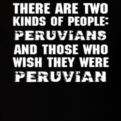 There Are Two Kinds Of People Funny Peruvian T Shirt 6782028